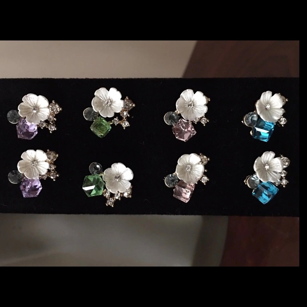 🌹Flower Pot Earrings 4 pair